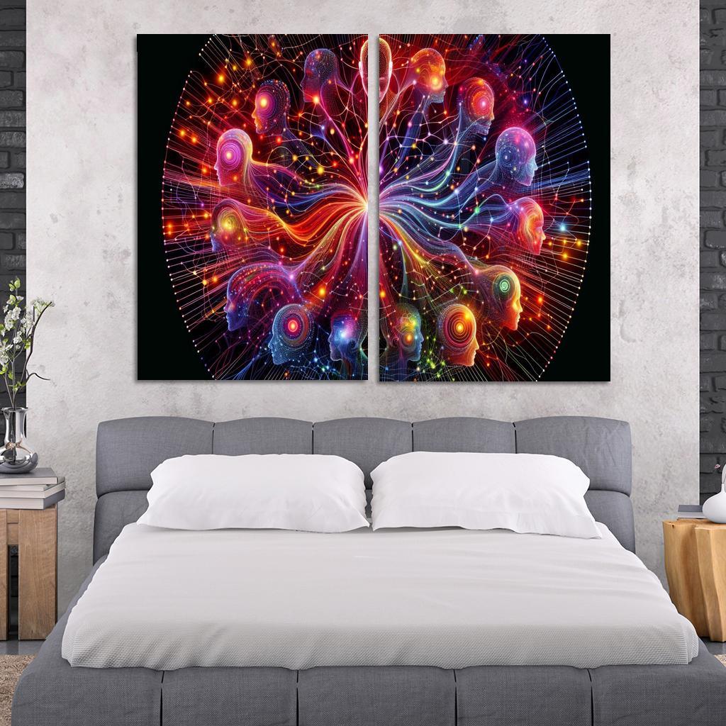 Ethereal Connections Premium Artwork Frames