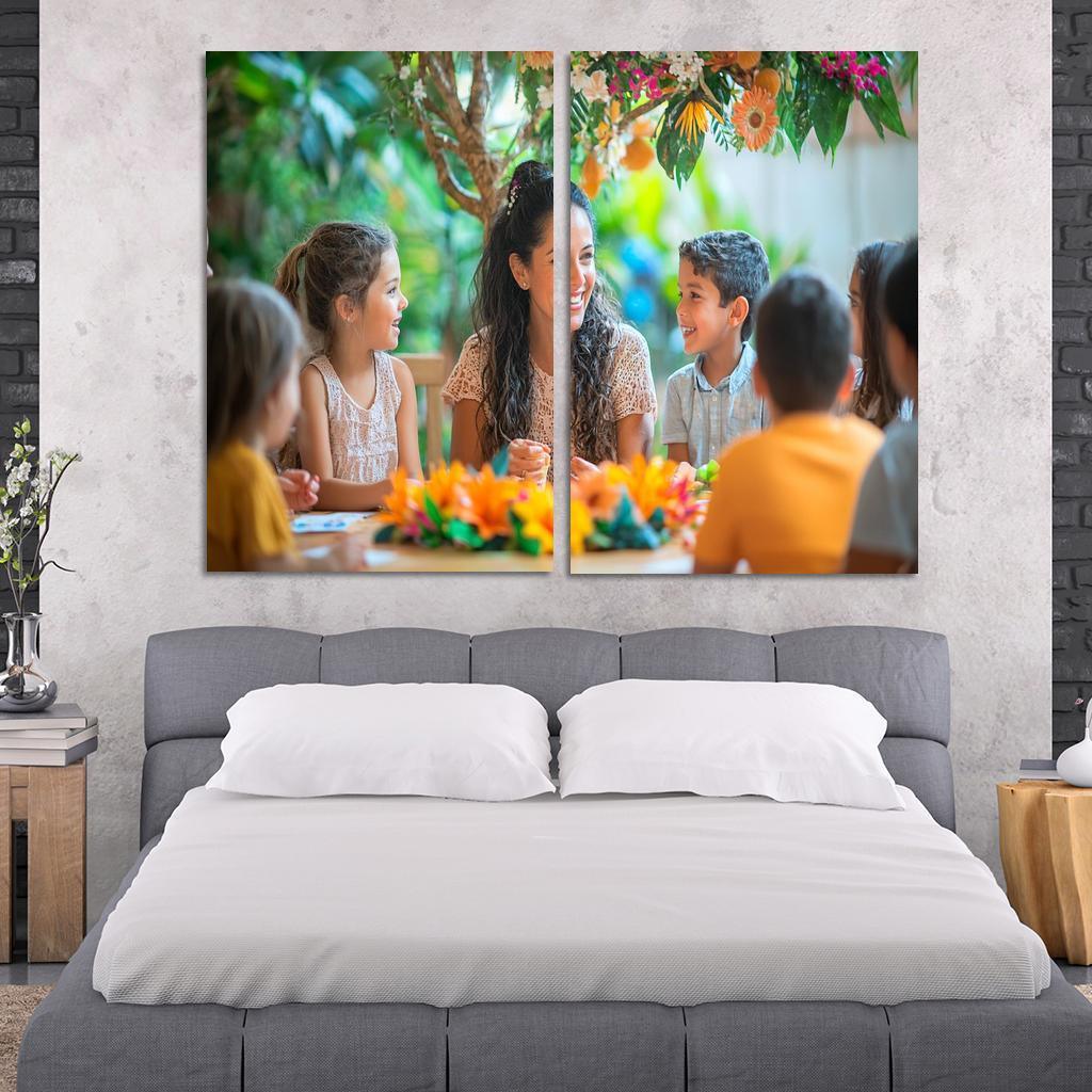 The Circle Of Life Nurturing Connections Custom Paintings Frame
