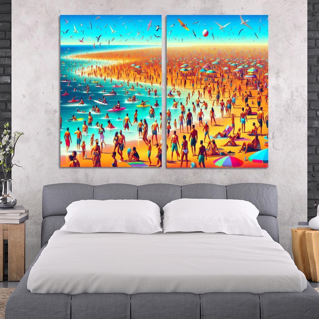 Adventure Island Thrilling Water Sports Custom Paintings Frame