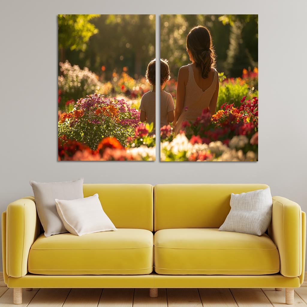 The Shield Of Kindness A Mothers Protective Love One-piece Frames