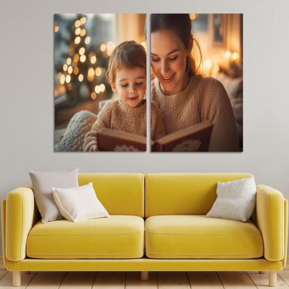 The Power Of Her Words A Mothers Wisdom Canvas Paintings Frame