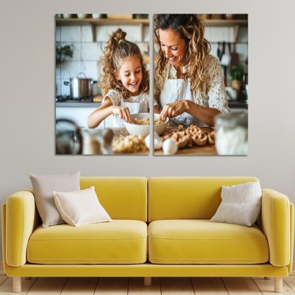 Heartfelt Recipes The Taste Of Love Custom Paintings Frame