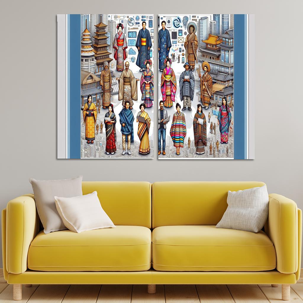 Roots Of Heritage The Value Of Cultural Preservation Custom Paintings Frame