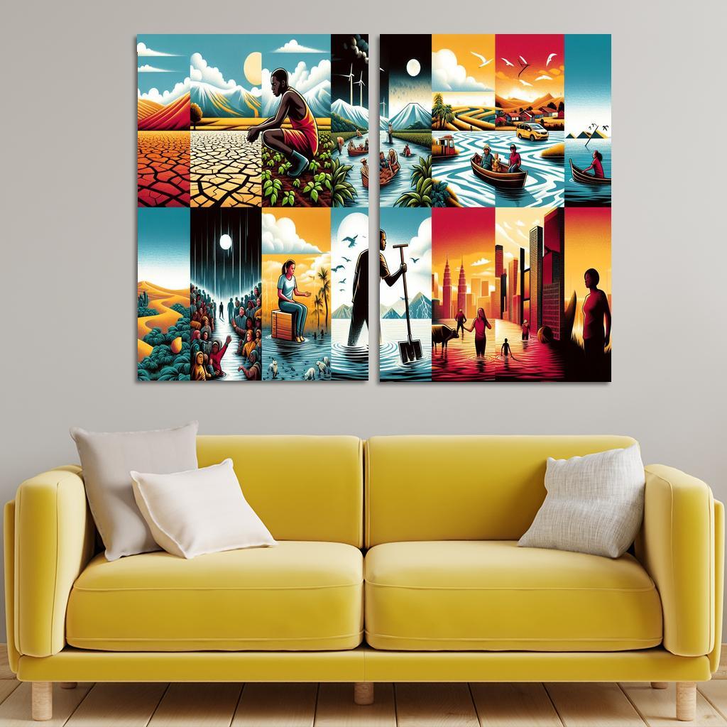 Interconnected Futures The Global Impact Of Climate Change Art Trends