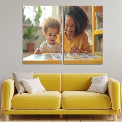 Radiant Dreams A Mothers Vision For The Future Canvas Paintings Frame