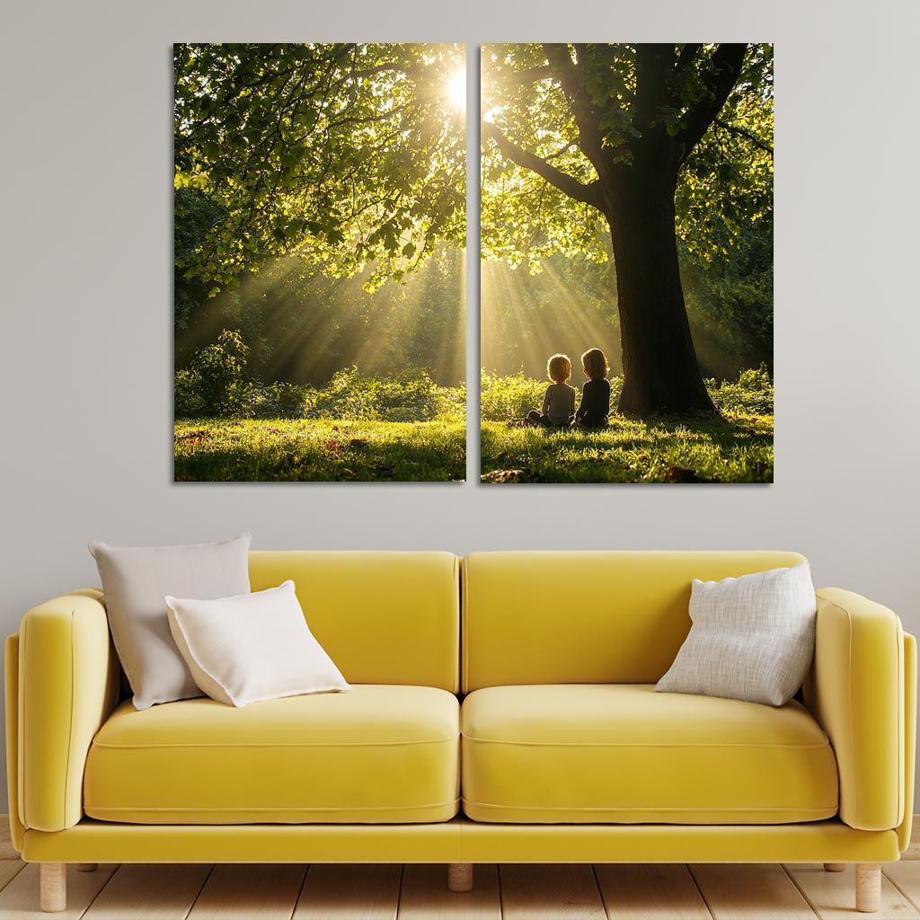 Guiding Lights A Mothers Wisdom Custom Paintings Frame