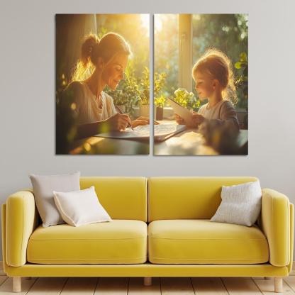 The Language Of Love A Mothers Words Custom Paintings Frame