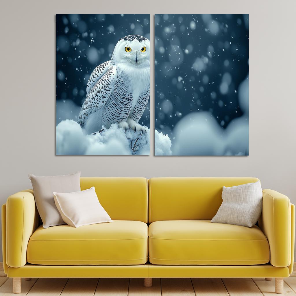 The Elegant Snowy Owl Guardian Of The Arctic Art Trends