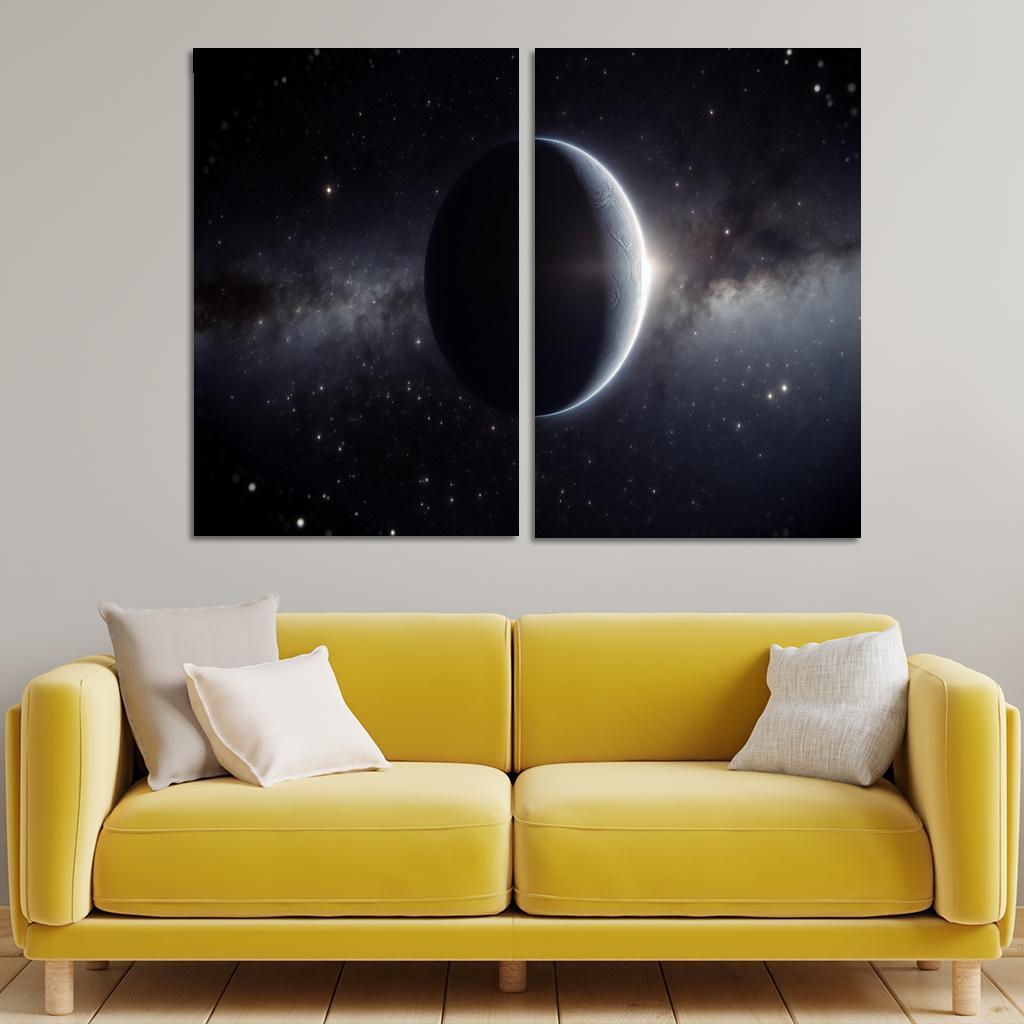 Rogue Planets The Nomads Of The Galaxy Abstract Paintings Frame