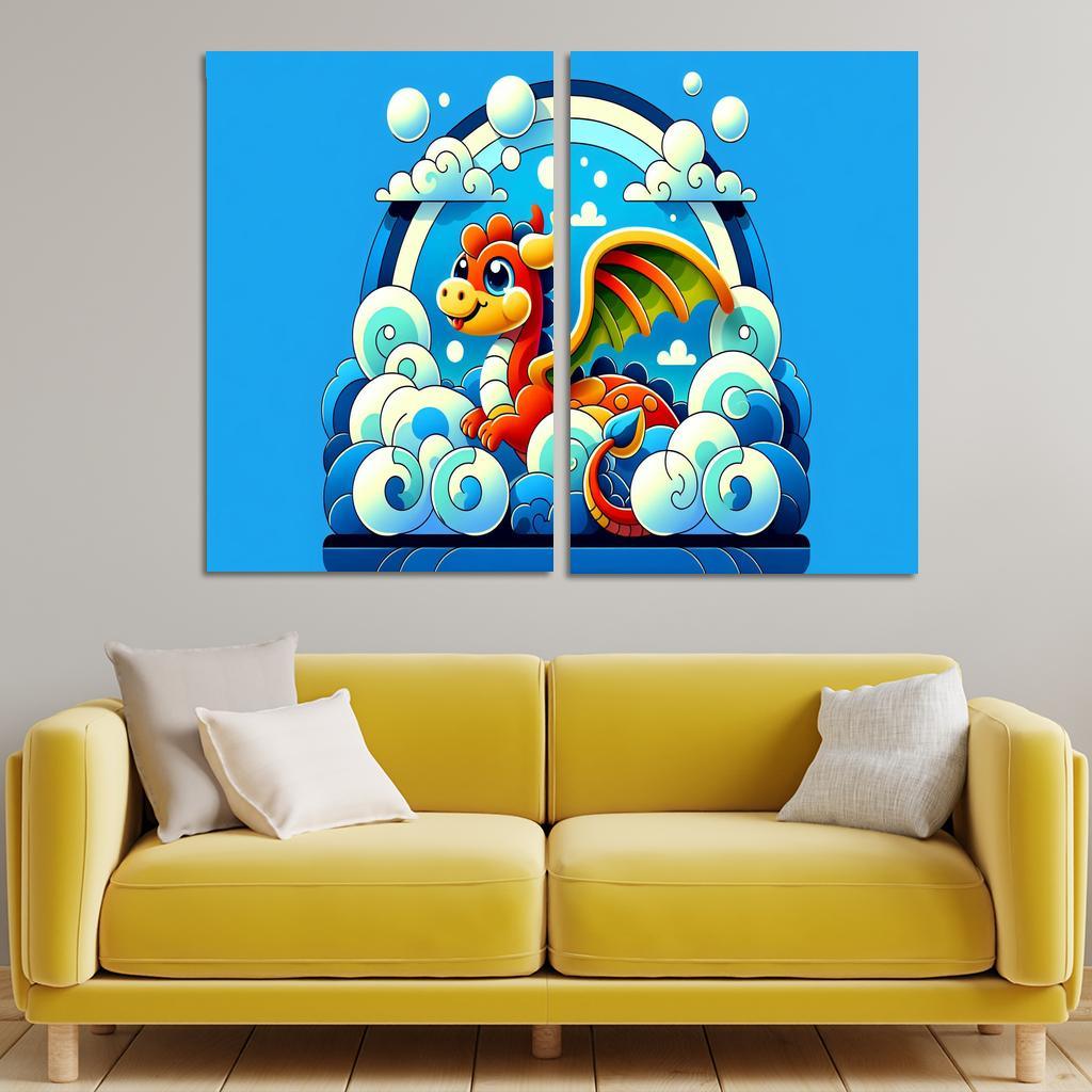 Enchanted Dragon Quest Premium Artwork Frames