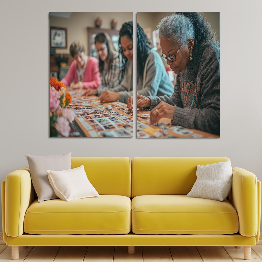 A Journey Through Time Celebrating A Mothers Life One-piece Frames