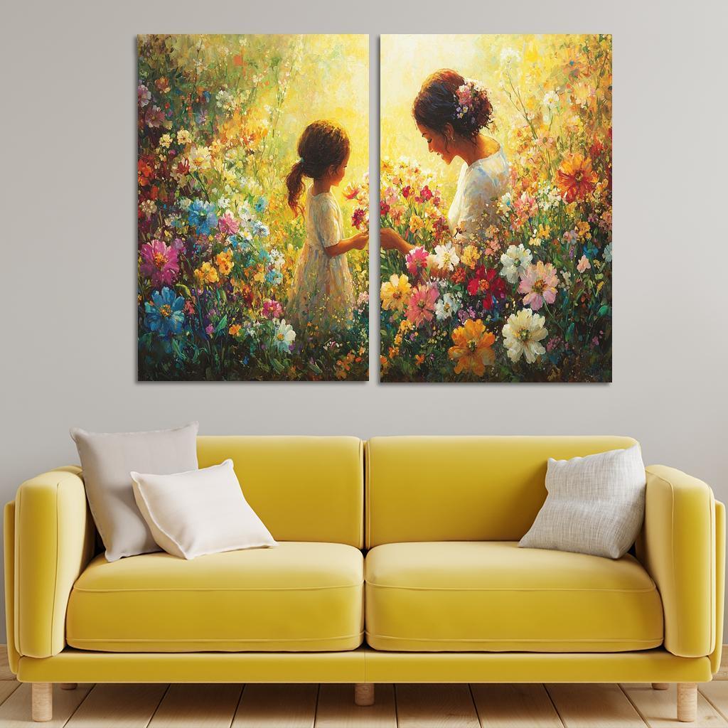 The Garden Of Affection Nurtured By A Mothers Touch One-piece Frames