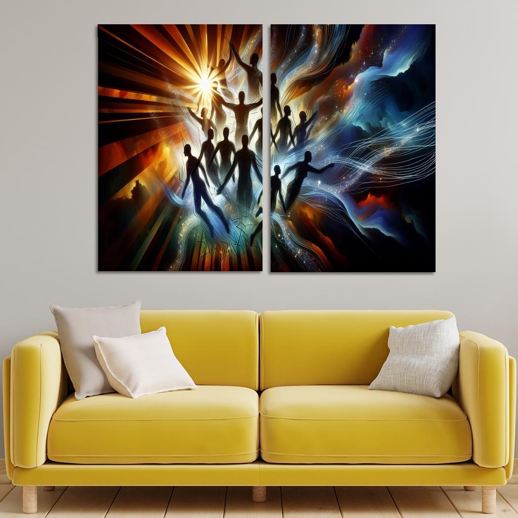 Chasing Shadows Raising Awareness For Human Trafficking Premium Artwork Frames