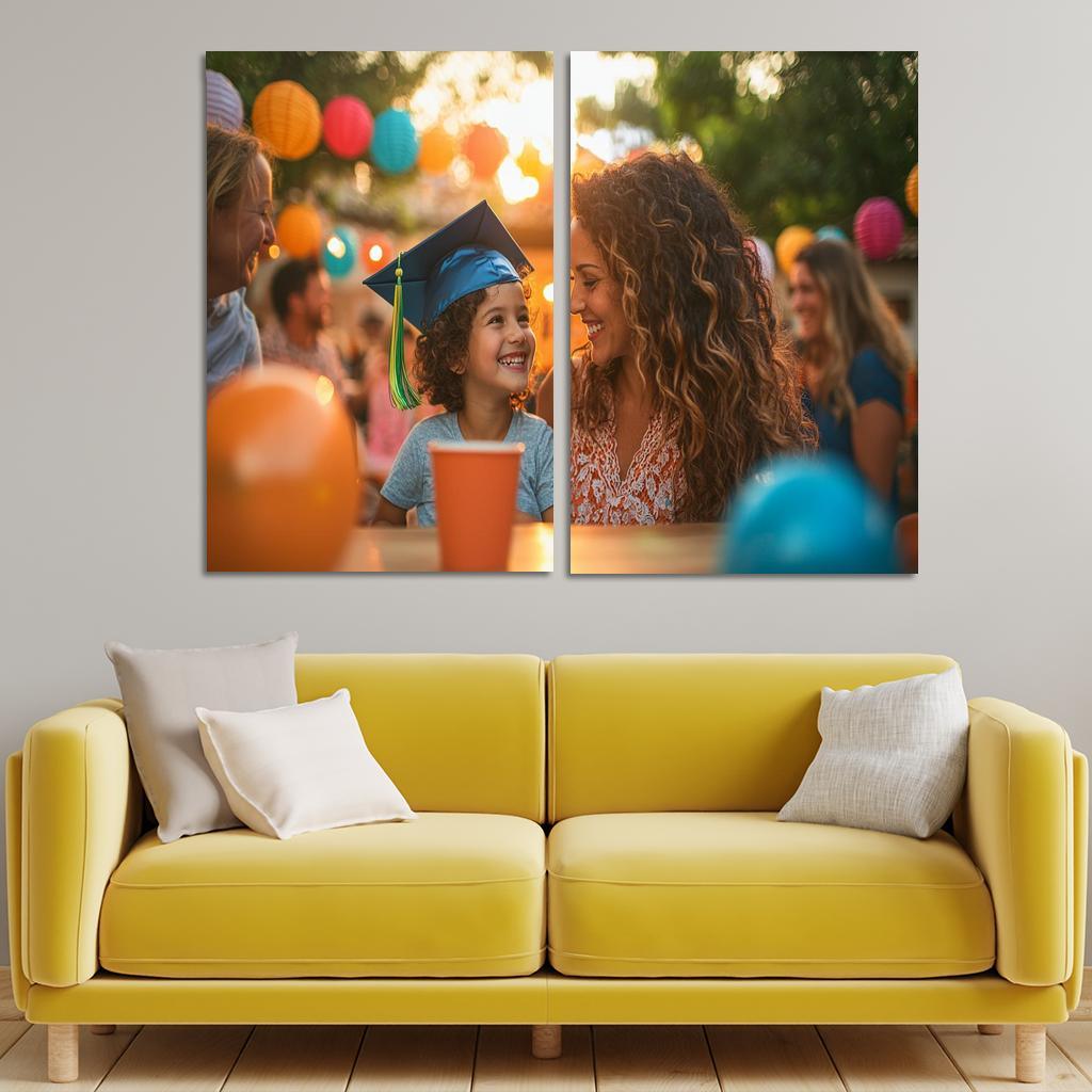 Milestones Of Love Celebrating Growth Together Custom Paintings Frame