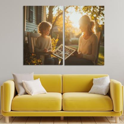 The Embrace Of Time A Mother's Timeless Love One-piece Frames