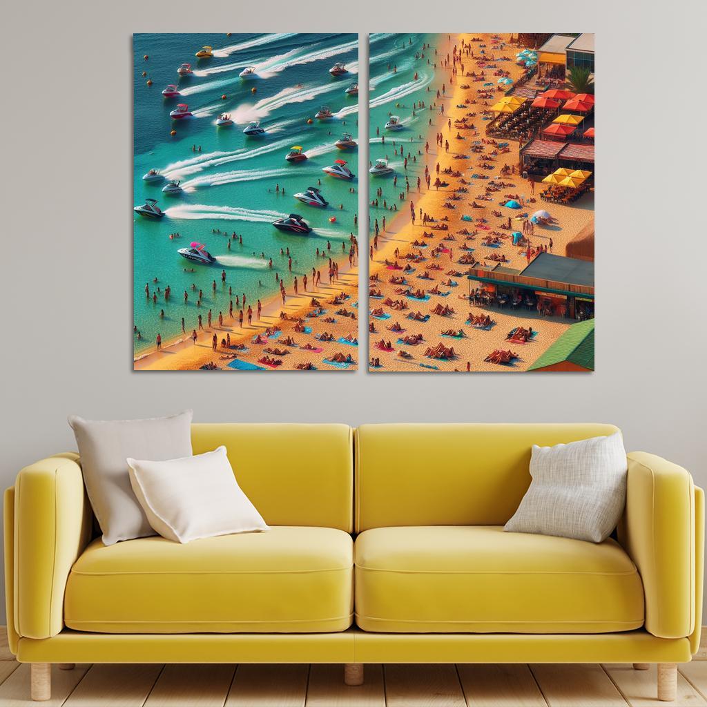 Palm Beach Bliss Sunny Shores And Water Sports Art Trends