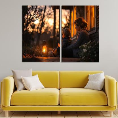 The Lantern Of Guidance A Mothers Light One-piece Frames