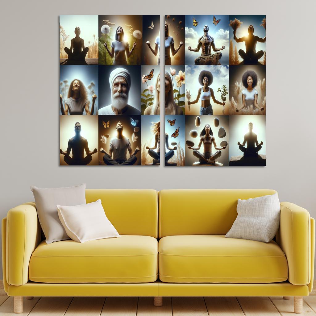 Resilience In The Face Of Adversity Stories Of Survivors Custom Paintings Frame