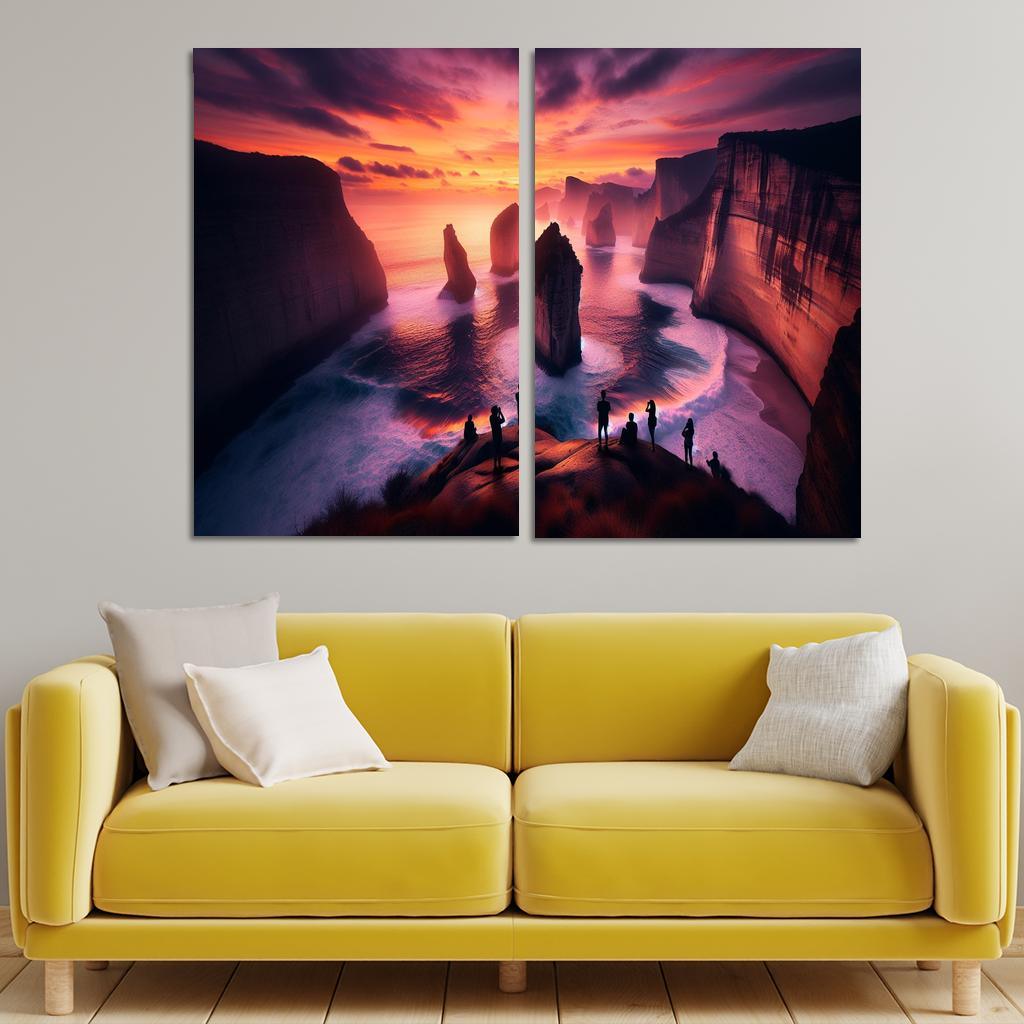 Sunset Cliffs Scenic Vistas Art Trends