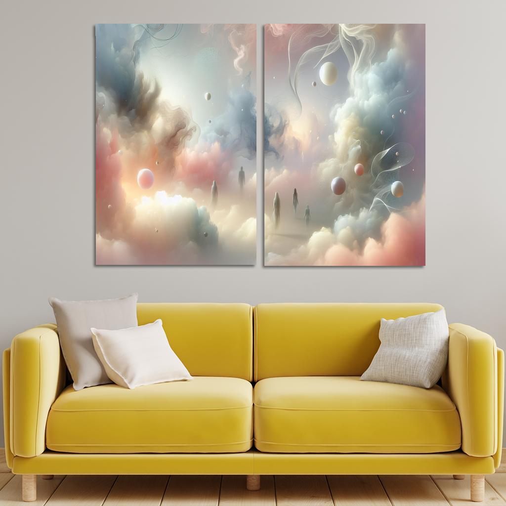 Elysian Whispers Of Dreams Premium Artwork Frames