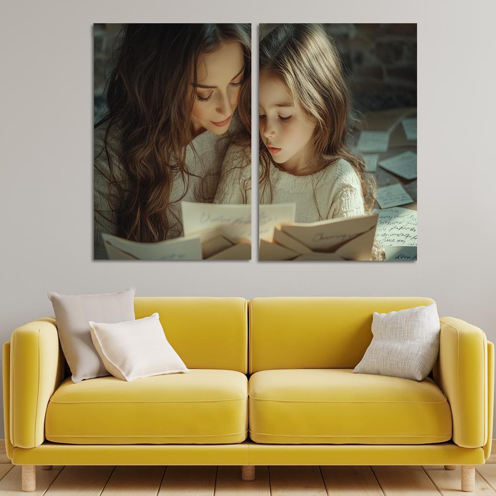 Love Letters Through The Years A Mother's Story Canvas Paintings Frame
