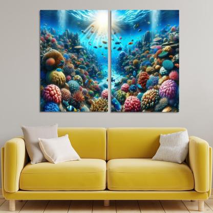 Mystic Waters An Adventure Seekers' Cove Custom Paintings Frame