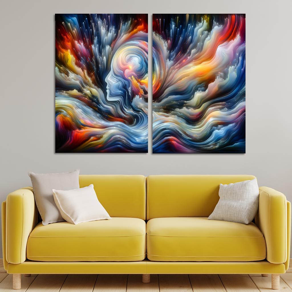 Flow Of Consciousness Premium Artwork Frames