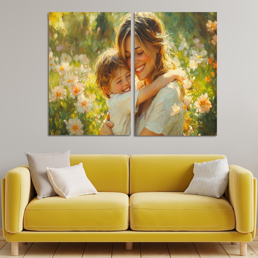 Unconditional Love A Mothers Gift Canvas Paintings Frame