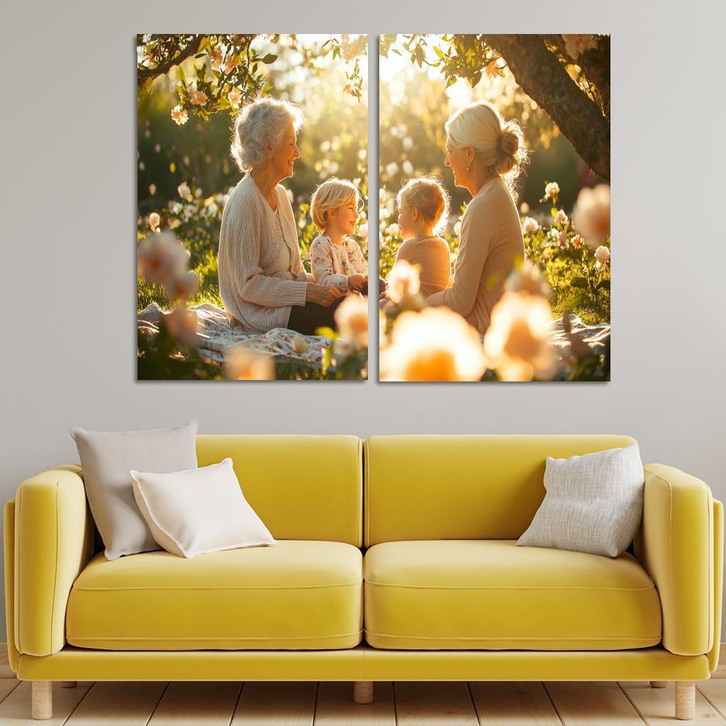 Through Generations The Legacy Of A Mother's Love One-piece Frames