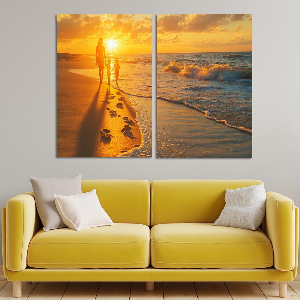 Footprints Of Love The Journey Together One-piece Frames