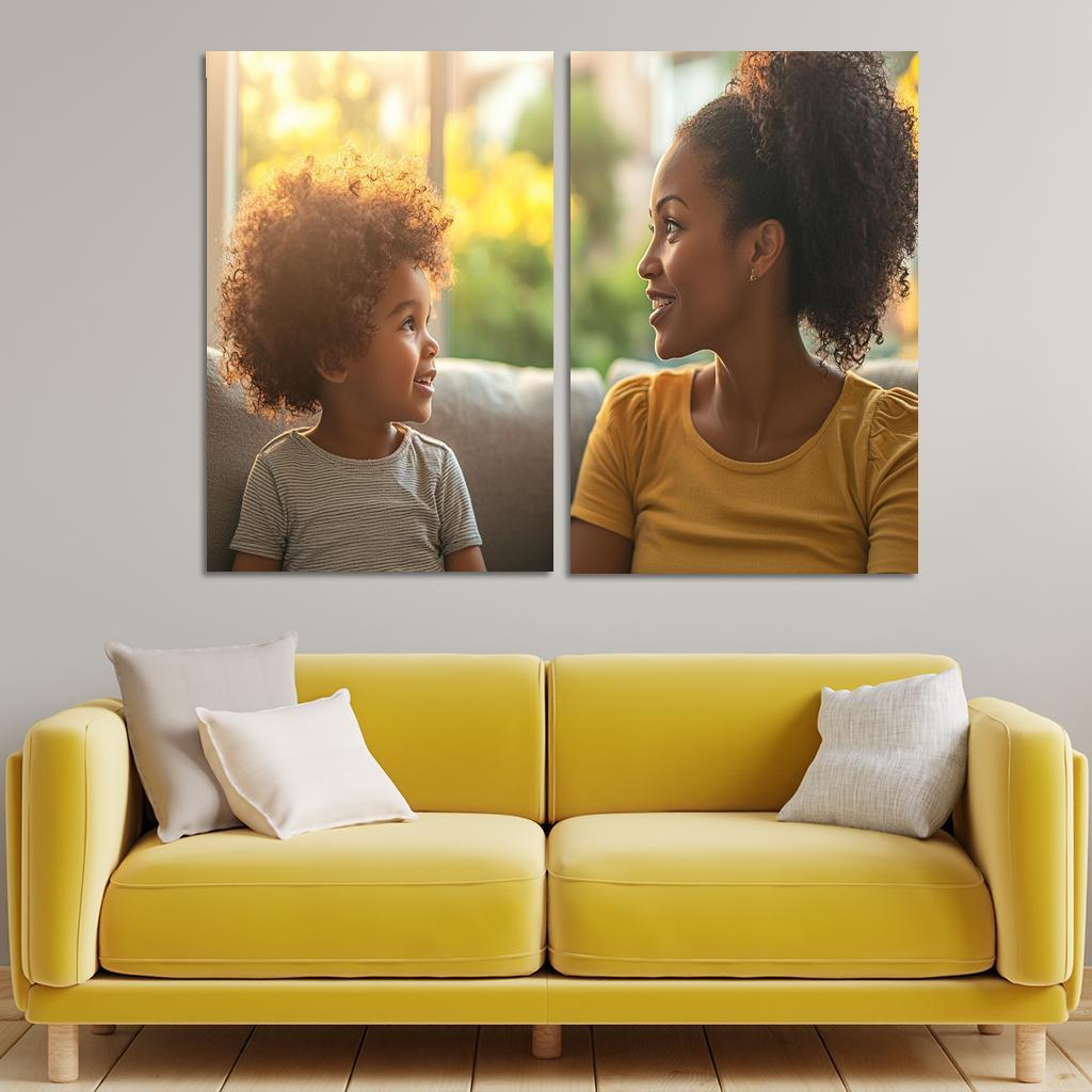 The Strength Of Her Voice A Mothers Empowering Words Canvas Paintings Frame