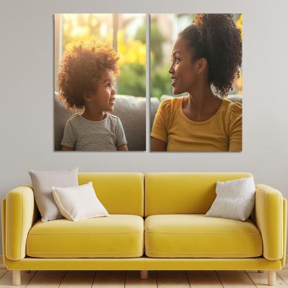 The Strength Of Her Voice A Mothers Empowering Words Canvas Paintings Frame