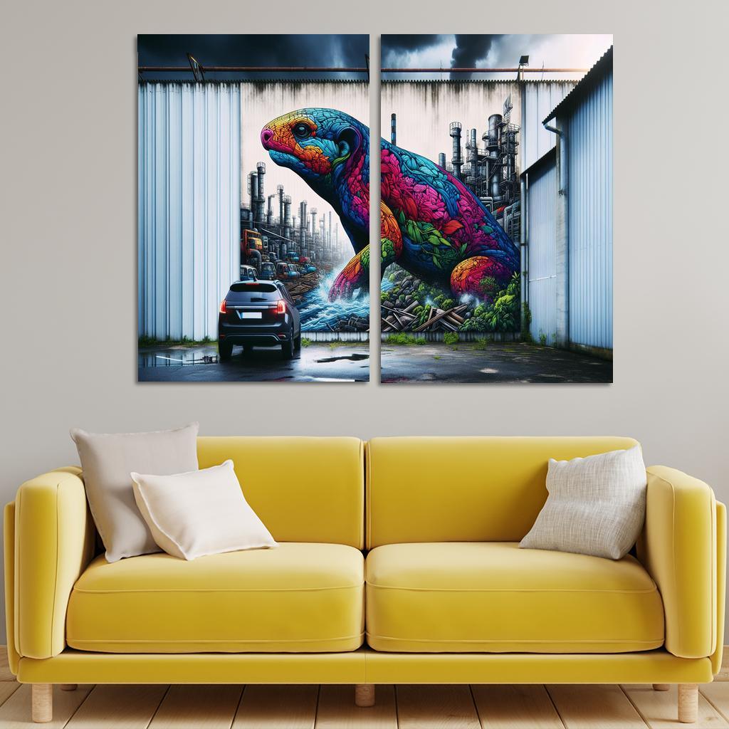 Whispers Of Nature The Cry Of Endangered Species Custom Paintings Frame