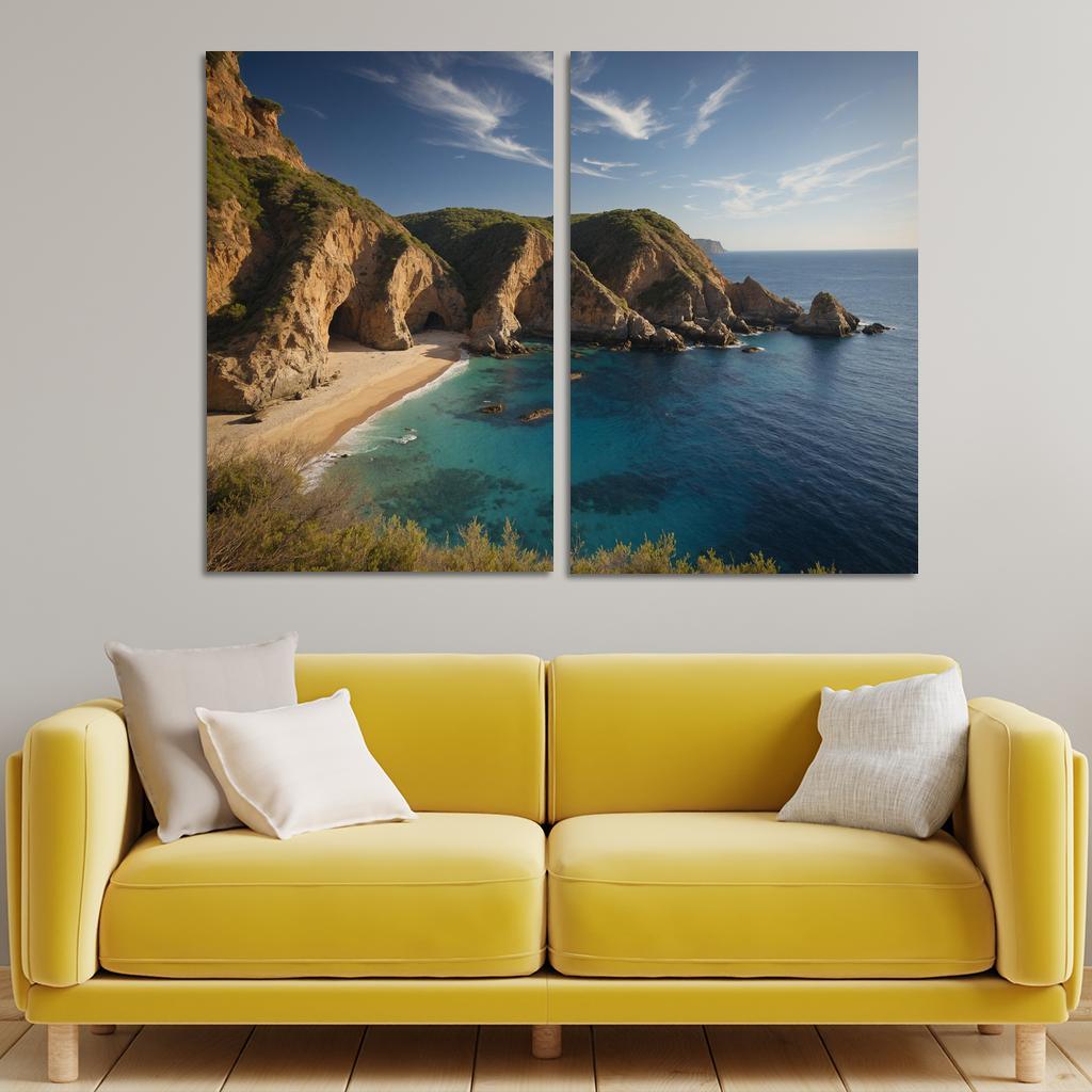 Mystical Coves Of Indigo Waters Art Trends