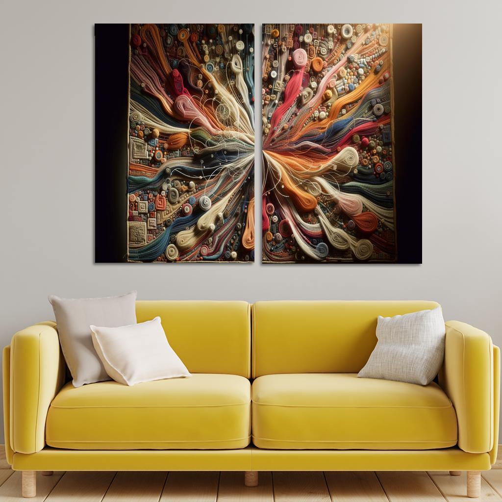 Tapestry Of Thoughts Premium Artwork Frames