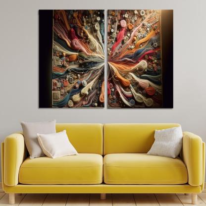 Tapestry Of Thoughts Premium Artwork Frames