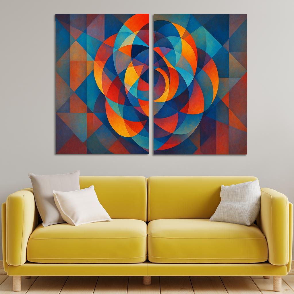 Kaleidoscope Of Inner Realms Premium Artwork Frames