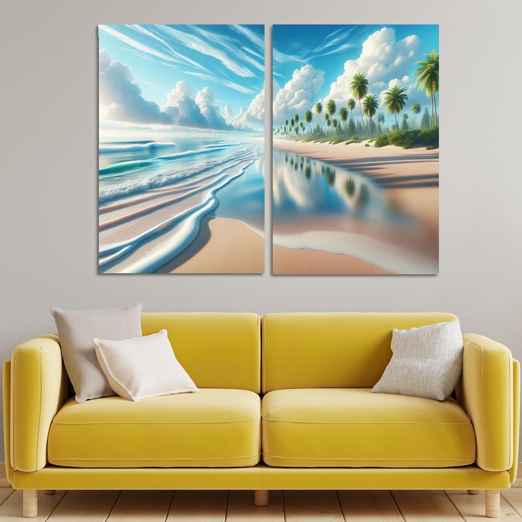 Whispering Waves Beach A Tranquil Retreat Art Trends