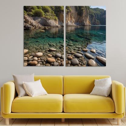 Crystalline Waters Of Tranquil Cove Art Trends