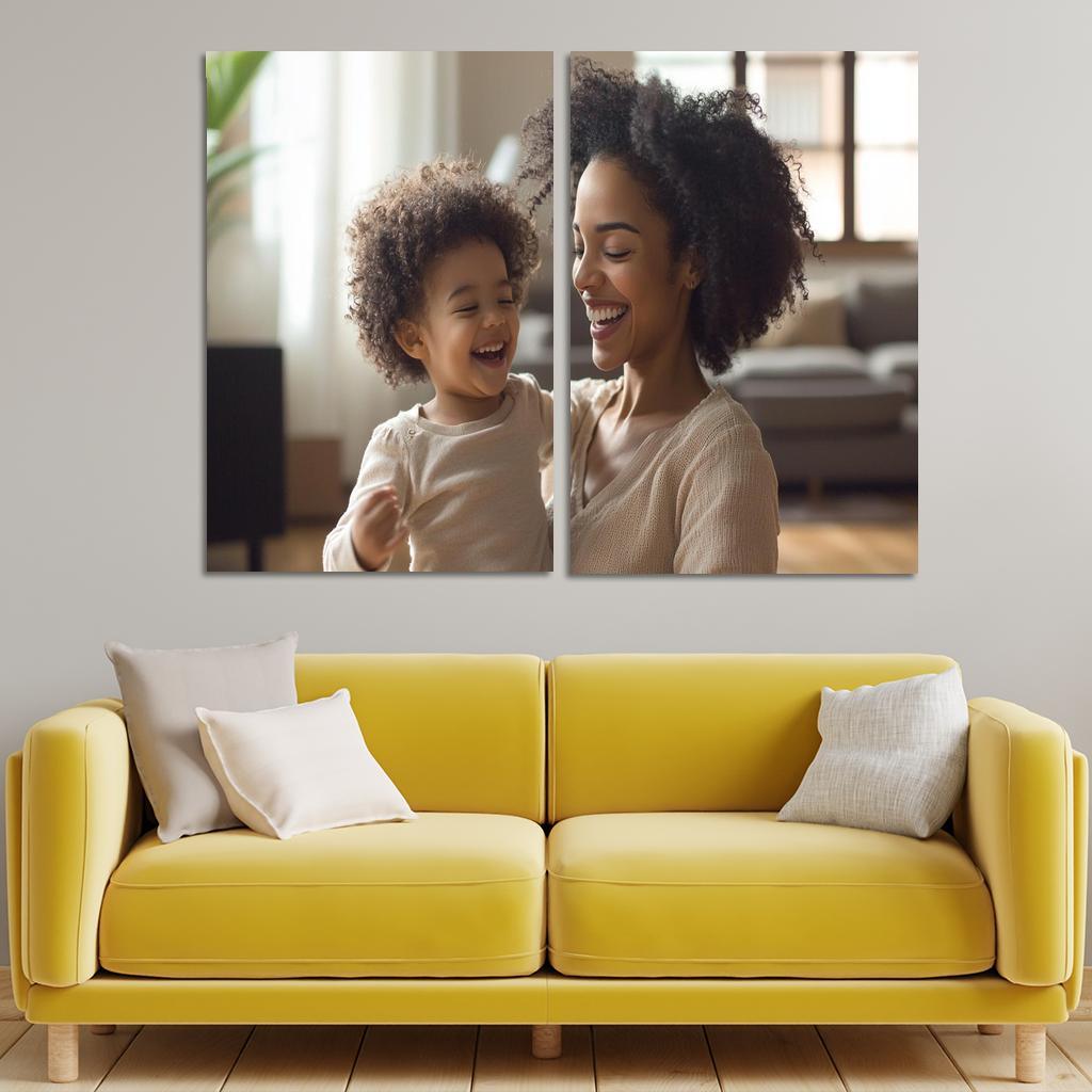 The Rhythm Of Heartbeats A Mothers Love One-piece Frames