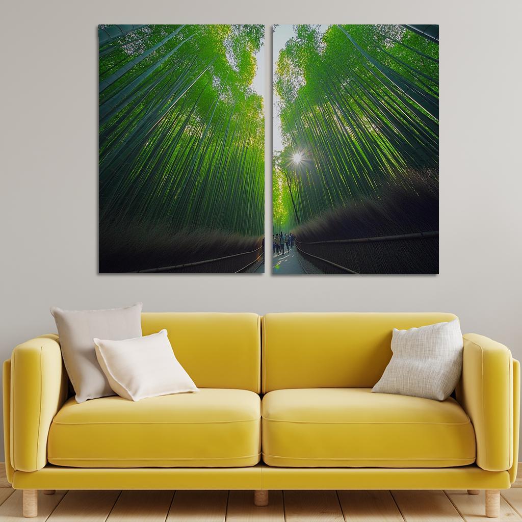 Bamboo Forest One-piece Frames