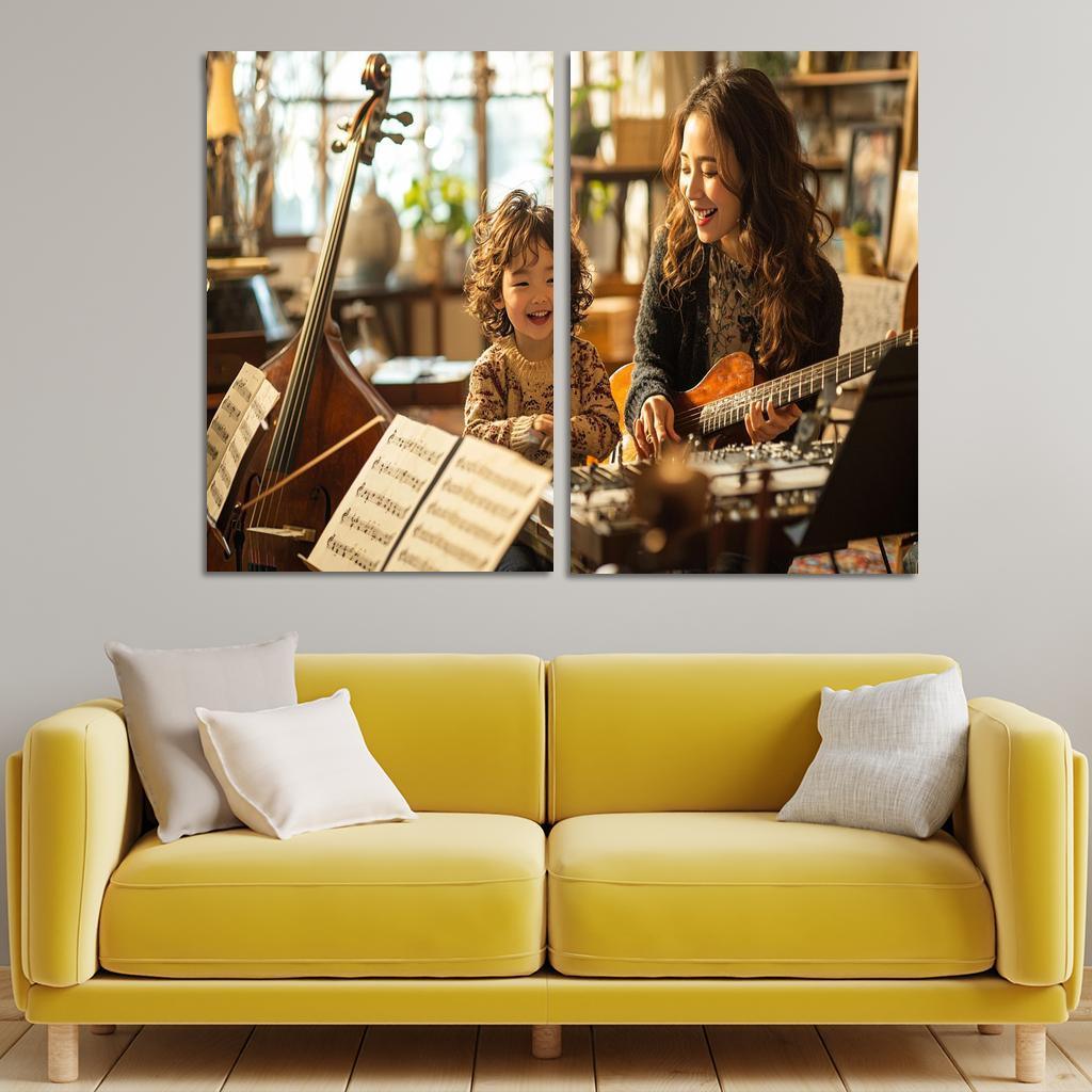 Songs Of The Heart A Mothers Melody Custom Paintings Frame