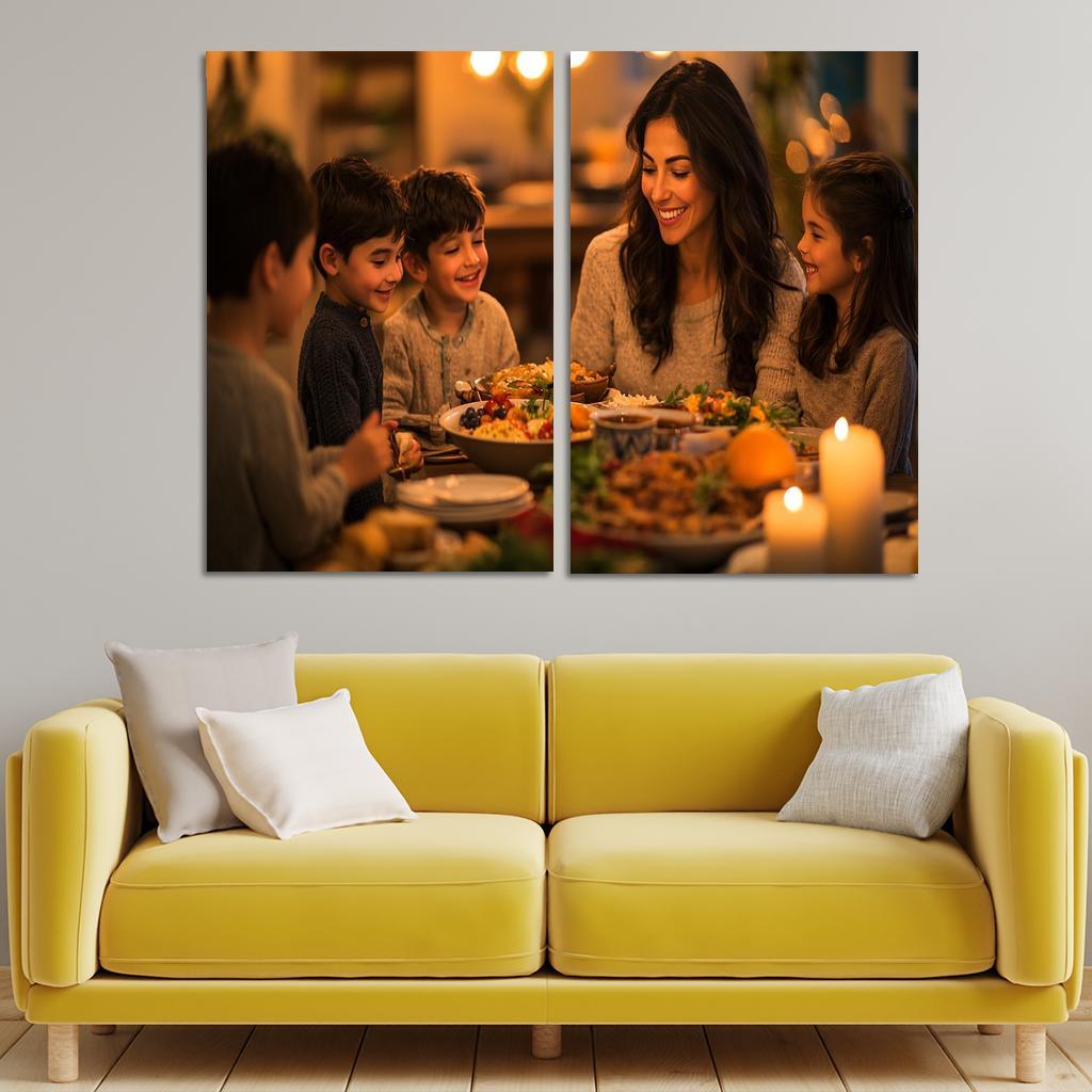 The Bond Of Tradition Heritage Of Love Custom Paintings Frame
