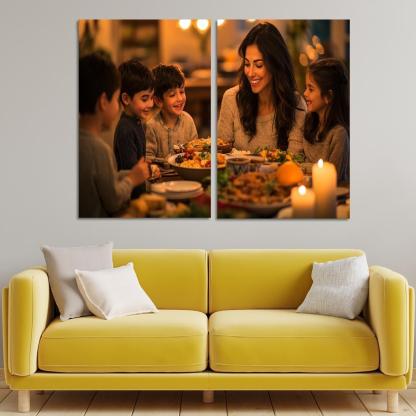 The Bond Of Tradition Heritage Of Love Custom Paintings Frame