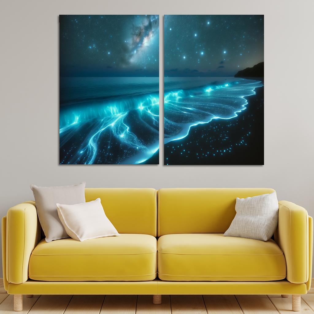 Starlight Cove Nighttime Magic Premium Artwork Frames