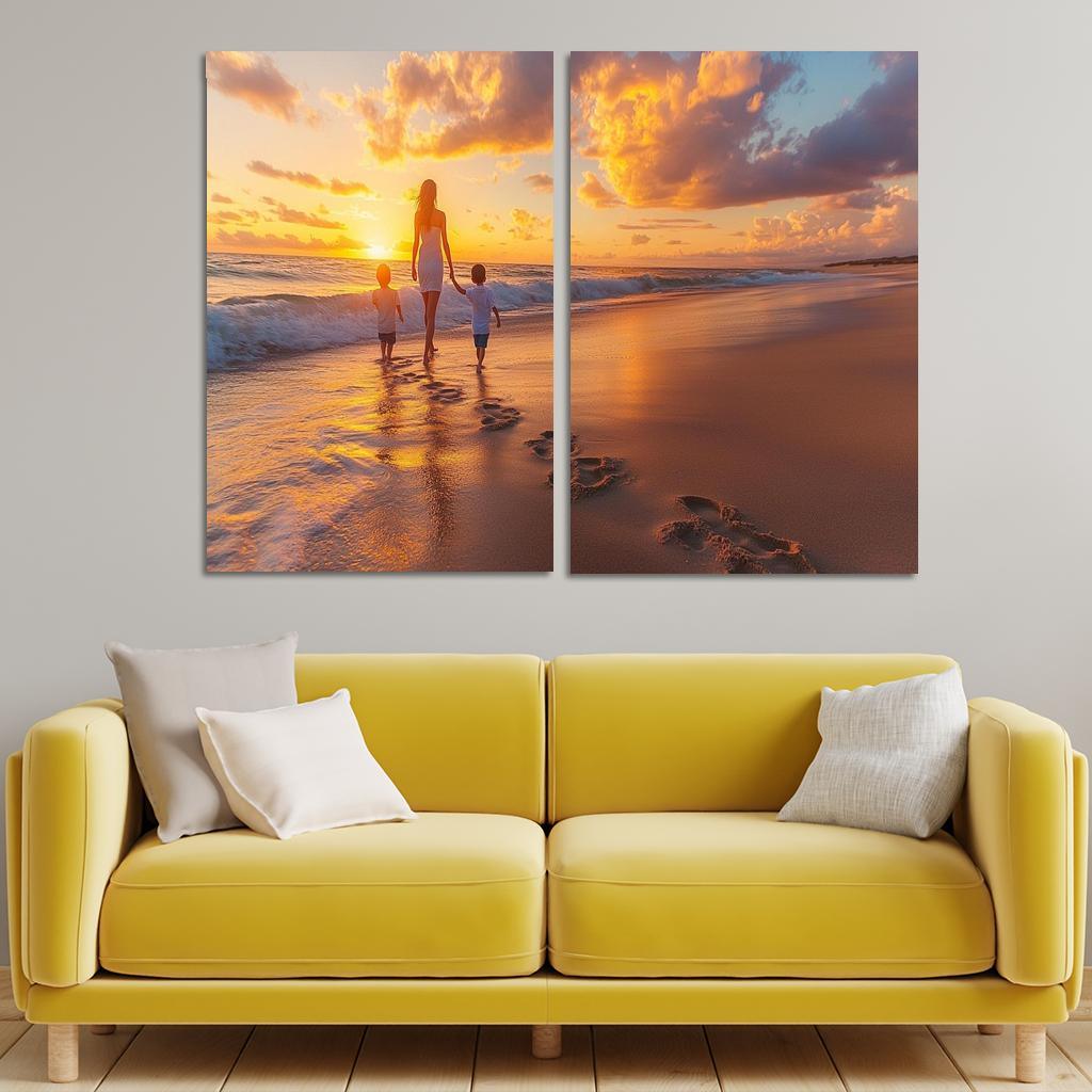 Footprints Of Love A Mothers Guiding Path One-piece Frames