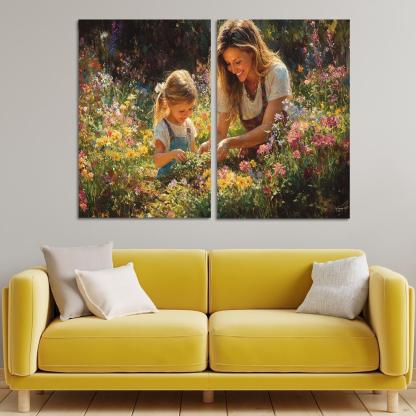 The Garden Of Love Nurtured By A Mother's Hands One-piece Frames