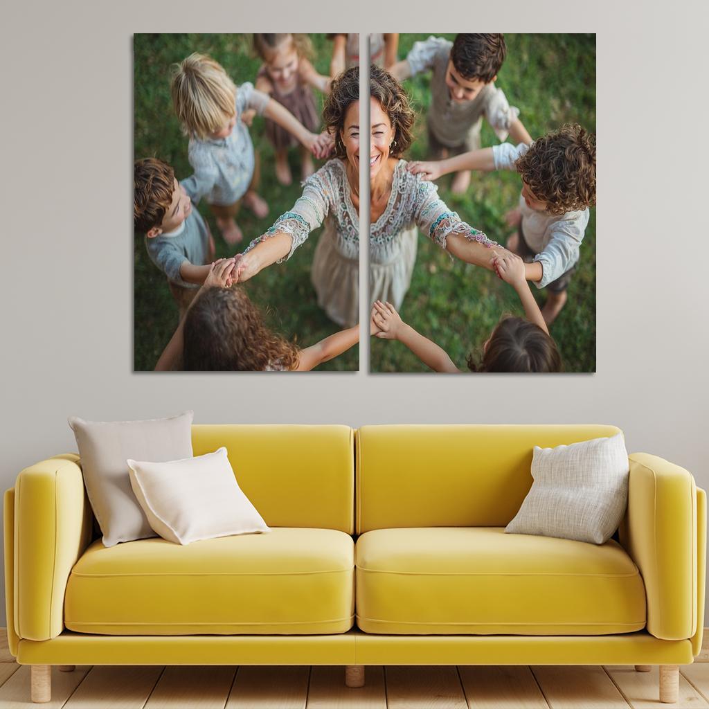 The Circle Of Life A Mothers Eternal Love Canvas Paintings Frame