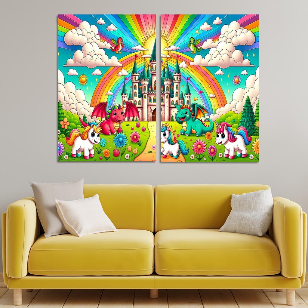 Fantasy Castle Adventure Premium Artwork Frames