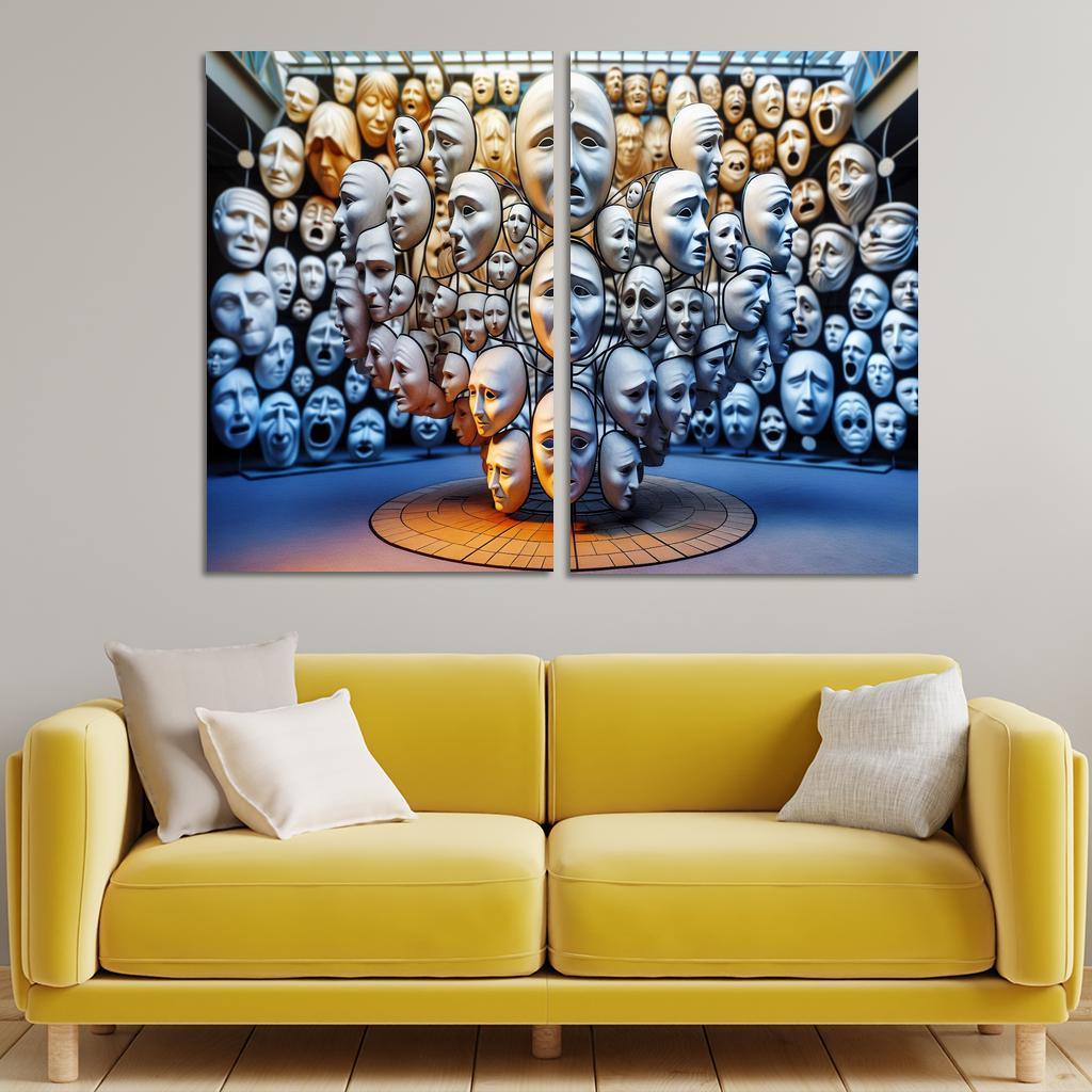 Beyond The Labels Understanding Mental Health Custom Paintings Frame